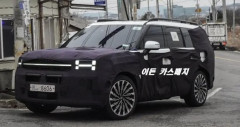 Hyundai Santafe PHEV 2025 chuẩn bị trình làng