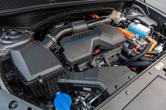 Hyundai-Santafe-Hybrid-dong-co
