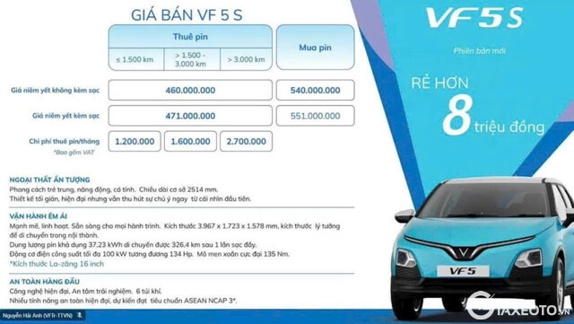 gia-xe-vinfast-vf5s