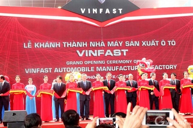 khánh thành nhà máy vinfast